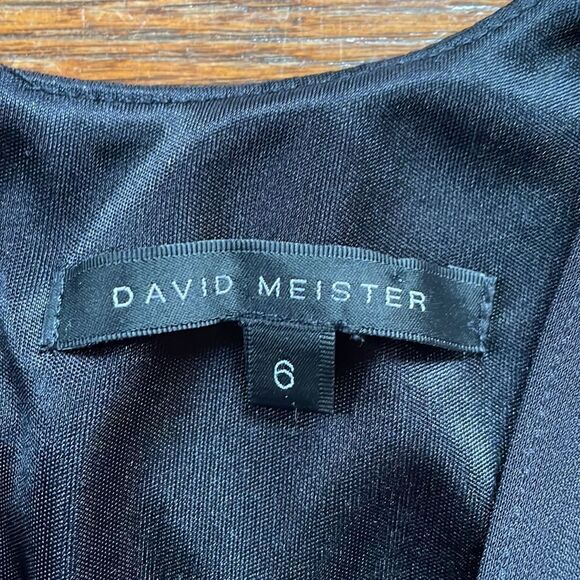 David Meister Black Dress - Picture 2 of 6
